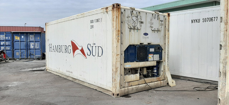 cho thuê container lạnh tại Hải Dương