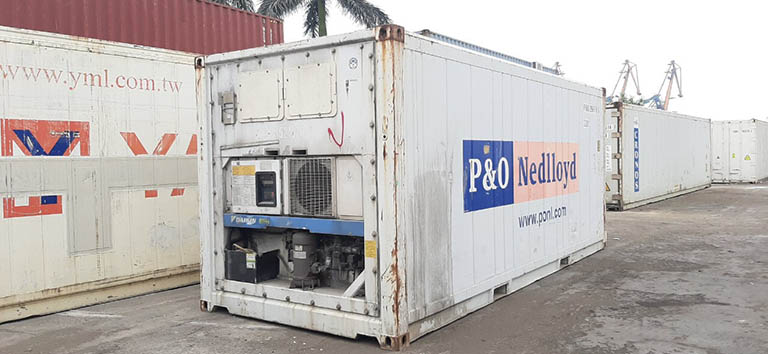 thuê container lạnh ở đâu tại Bắc Ninh